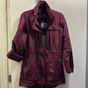 Anorak - Crinkle Nylon Anorak SZ Small. NWT color is “eggplant”.